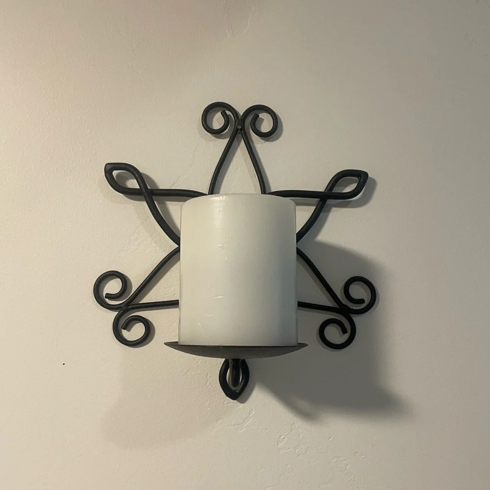 Elegant Black Wall Sconce